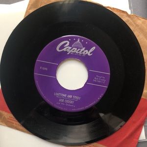 Bob Crosby I'm Waiting Just For You Vinyl 45 Record
